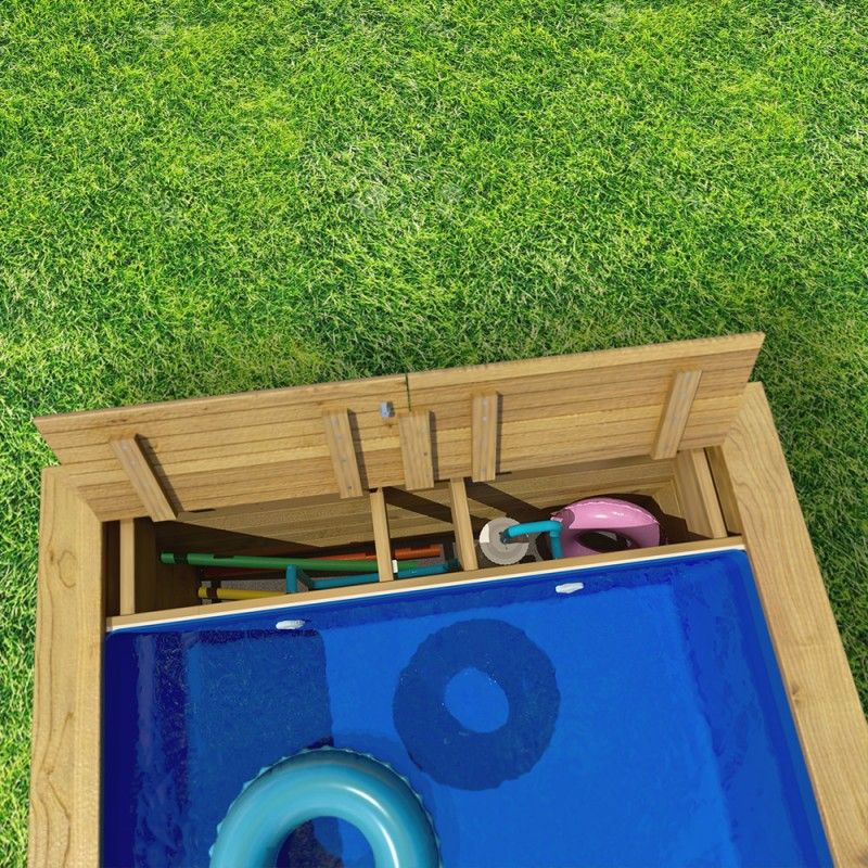 Piscina de madera 3 x 2 m Pool'n Box Jr