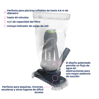 Aspirador inalámbrico BWT ES20
