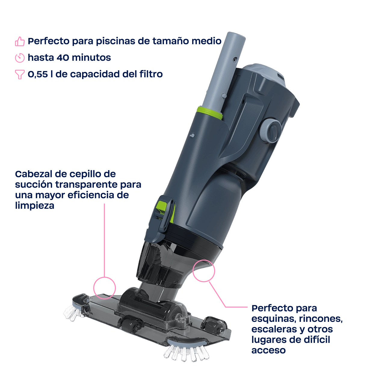 Aspirador inalámbrico BWT ES30