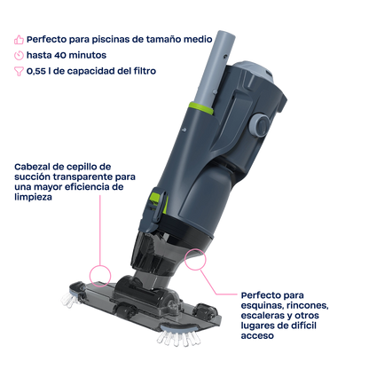 Aspirador inalámbrico BWT ES30
