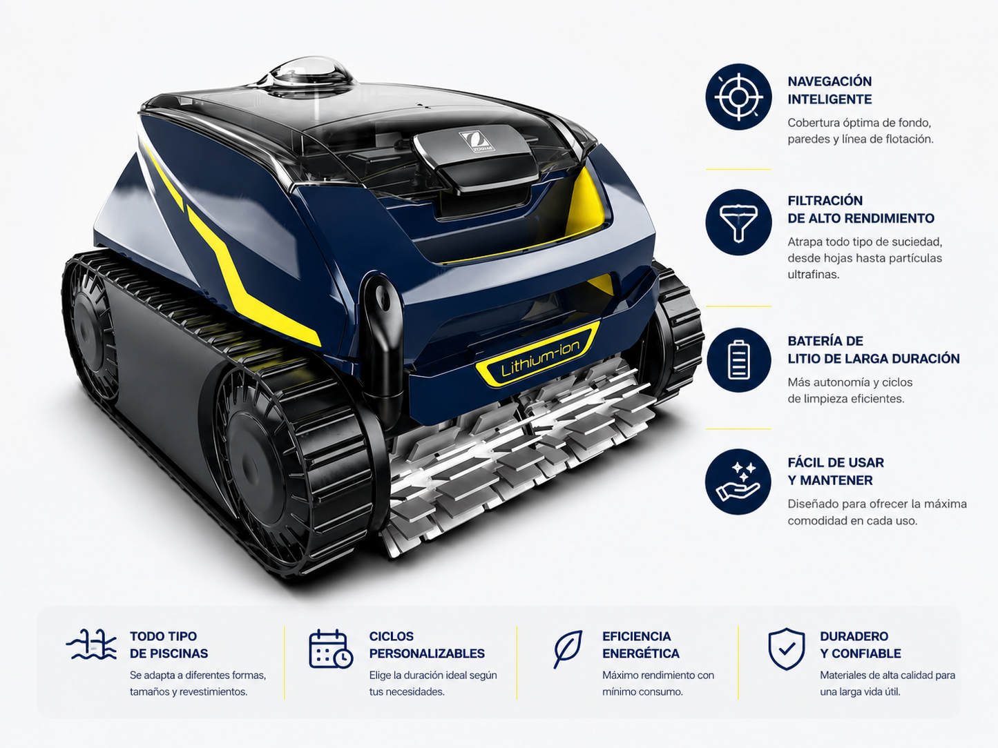 Robot Limpiafondos ZODIAC RF 5400 IQ