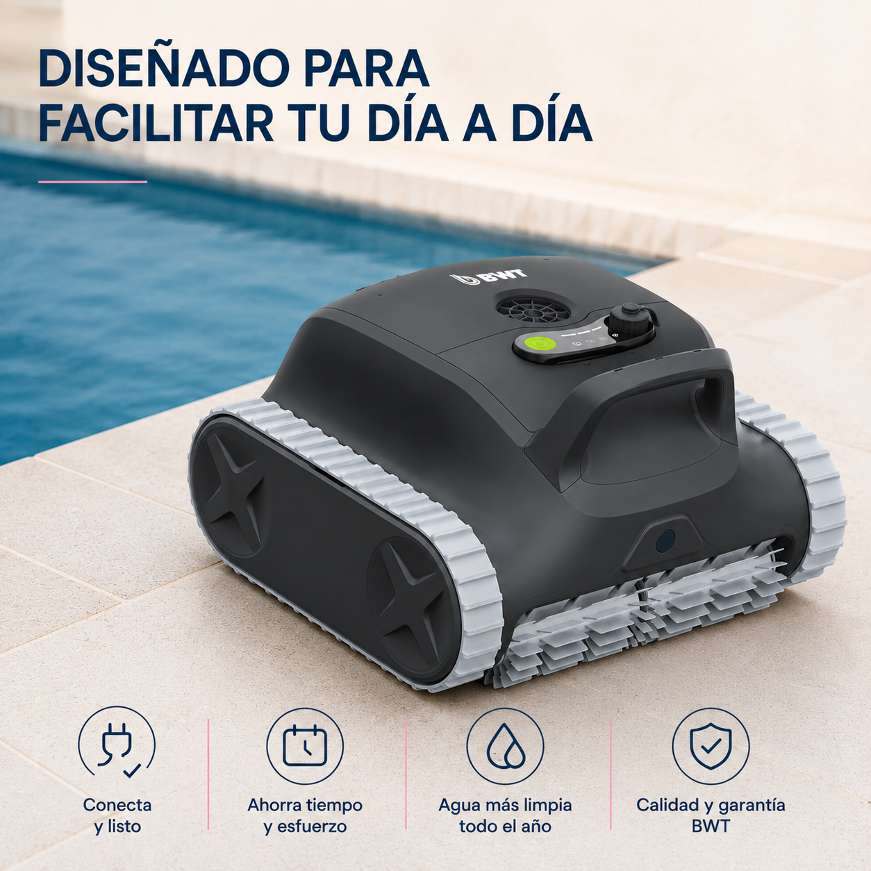 Robot limpiafondos BWT ES NANO