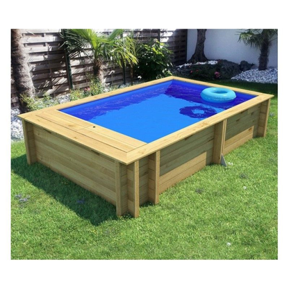 Piscina de madera 3 x 2 m Pool'n Box Jr