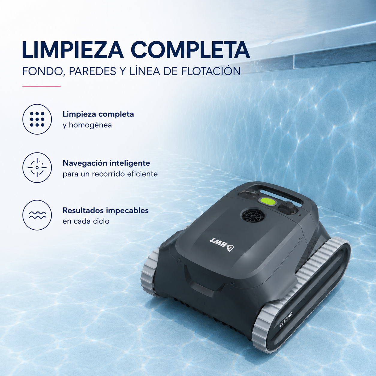 Robot limpiafondos BWT ES ECHO