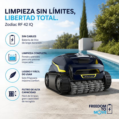 Robot Limpiafondos ZODIAC RF 42IQ